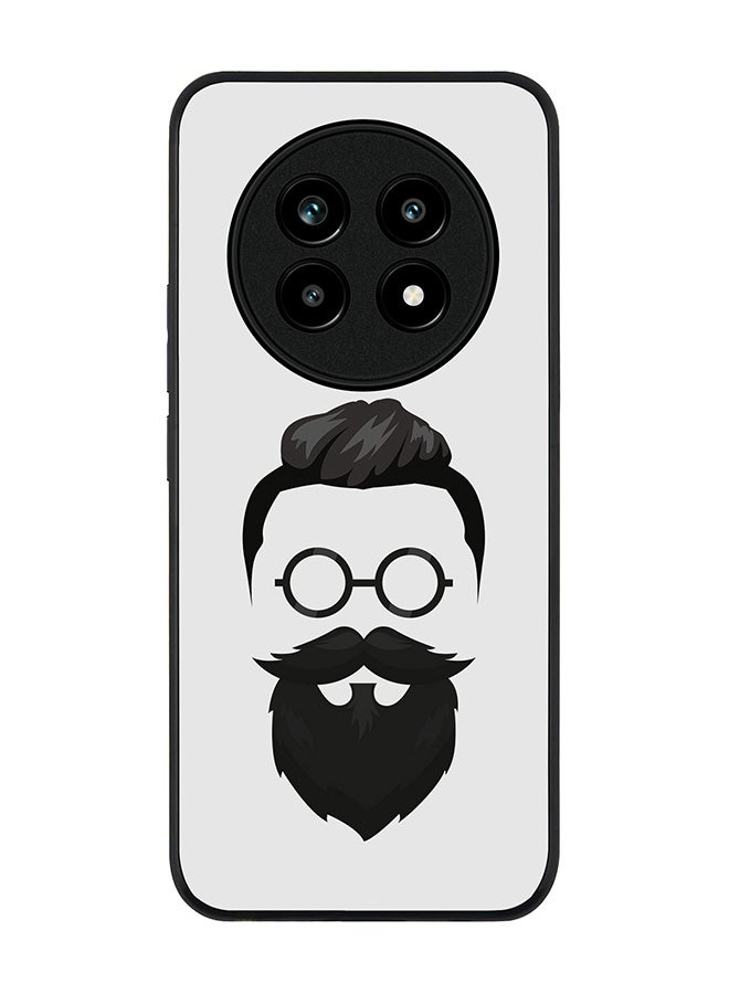 For Realme 13 Pro / 13 Pro+ Case,Slim fit Camera Protection, Shockproof Thin Phone cover  - Beard Hipster